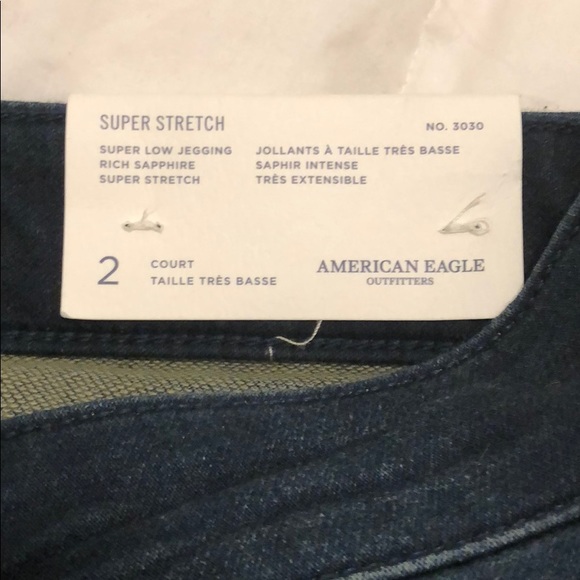 NWT American Eagle Super Low Jegging - Picture 3 of 7